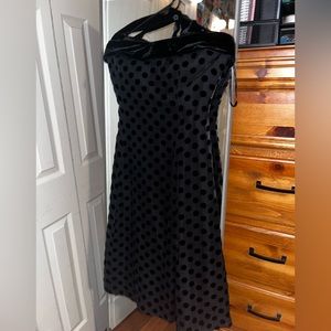 vintage polka dot party dress